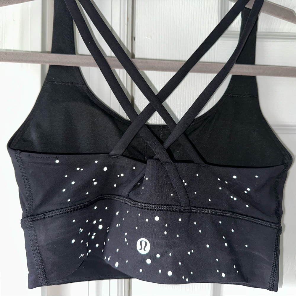 Lululemon energy longline bra *reflective